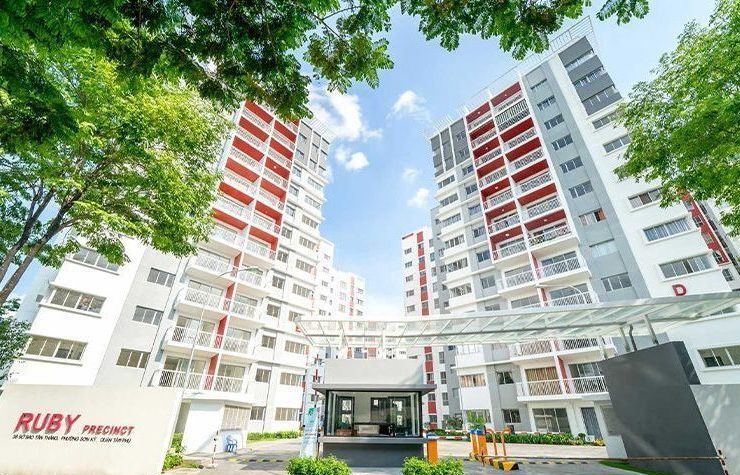 Mặt bằng khu Ruby celadon city