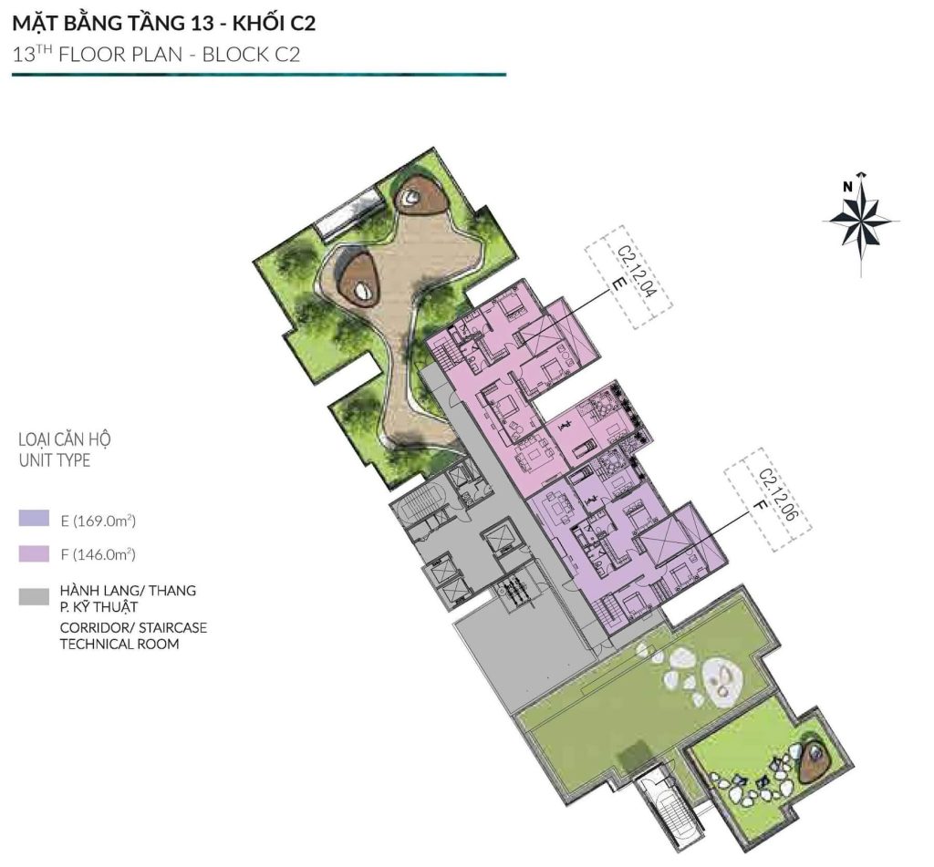 mat bang diamond centery thap c2 tang 13