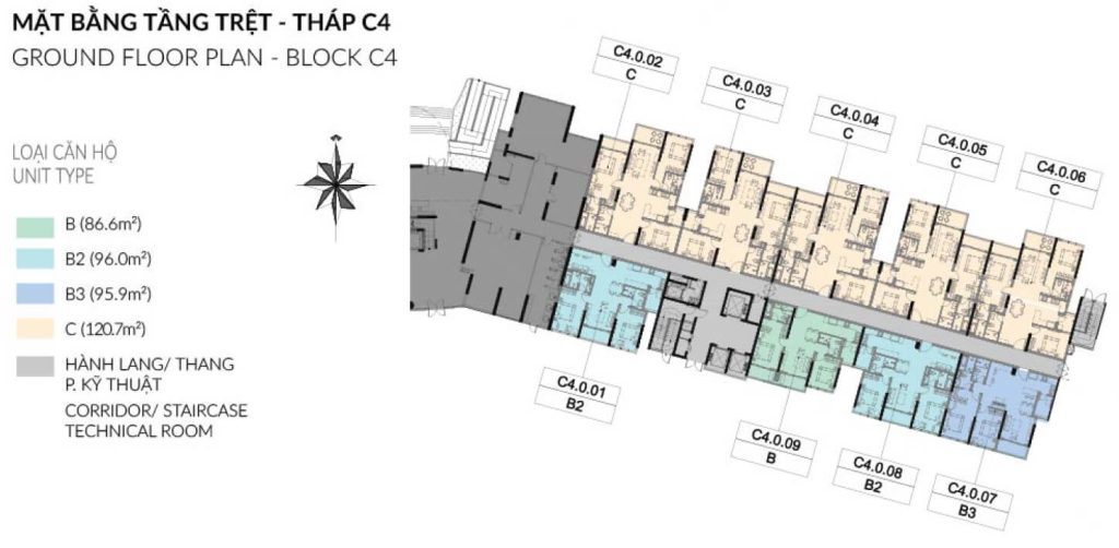 mat bang diamond centery thap c4 tang tret