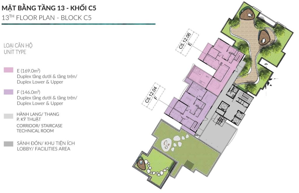 mat bang diamond centery thap c5 tang 13