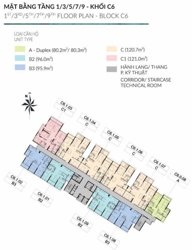 mat bang diamond centery thap c6 tang 1