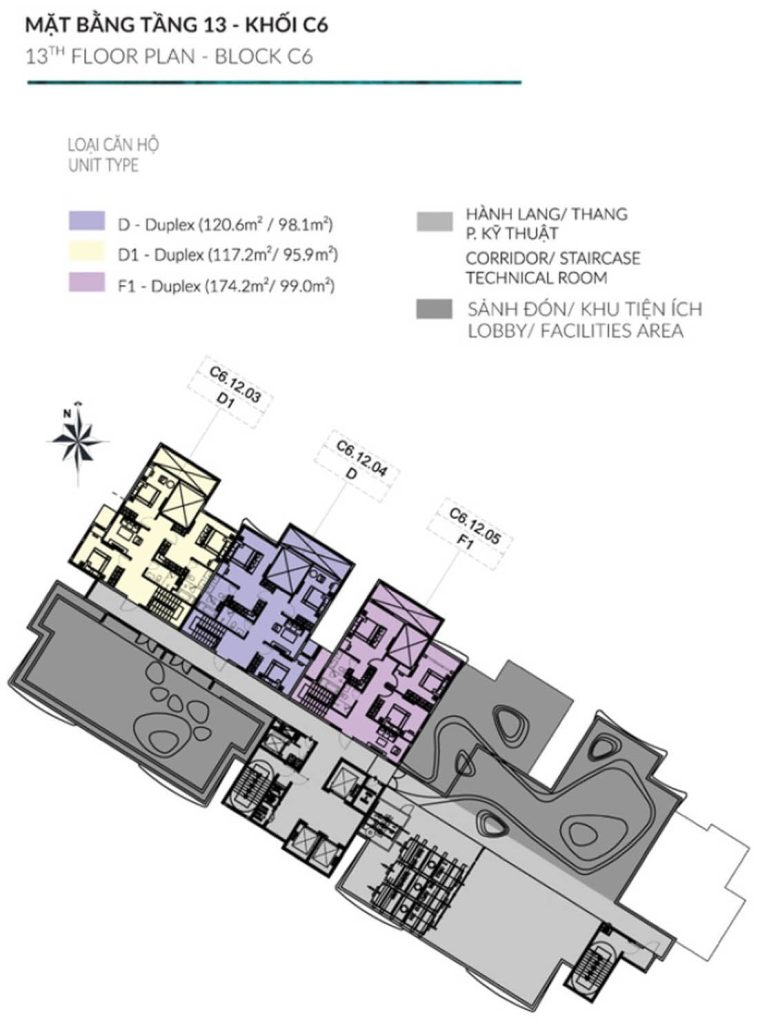 mat bang diamond centery thap c6 tang 13