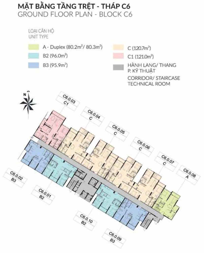 mat bang diamond centery thap c6 tang tret