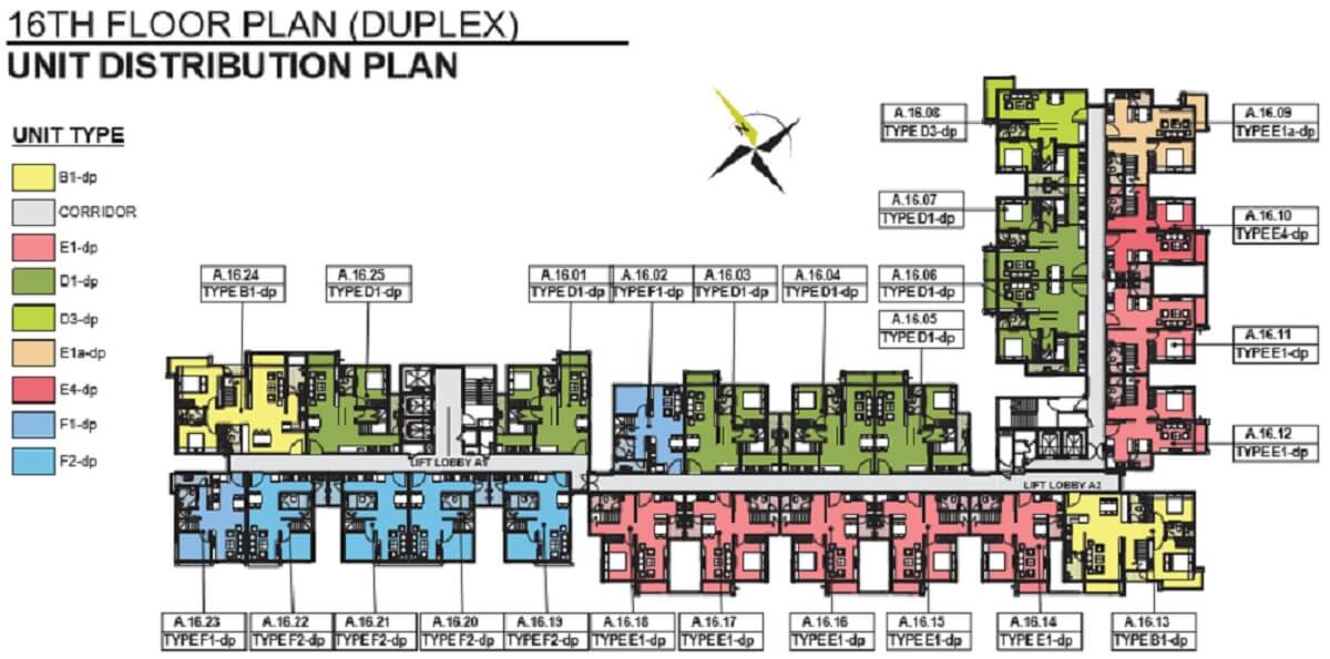 mat bang duplex block a khu emerald celadon