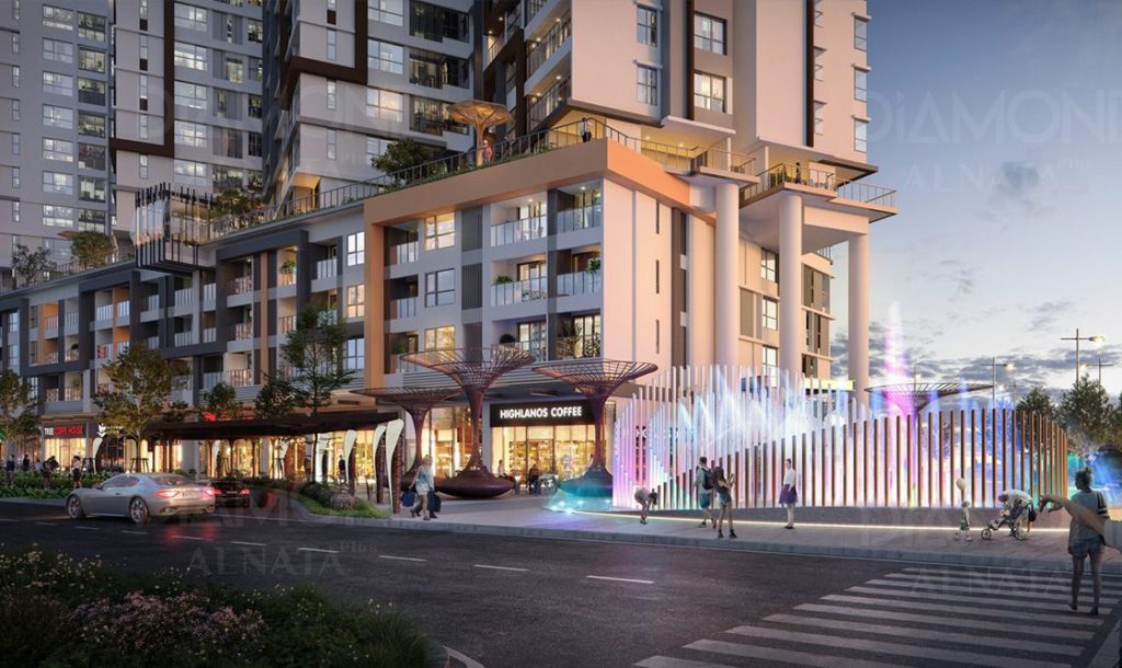 mặt bằng diamond alnata plus 1