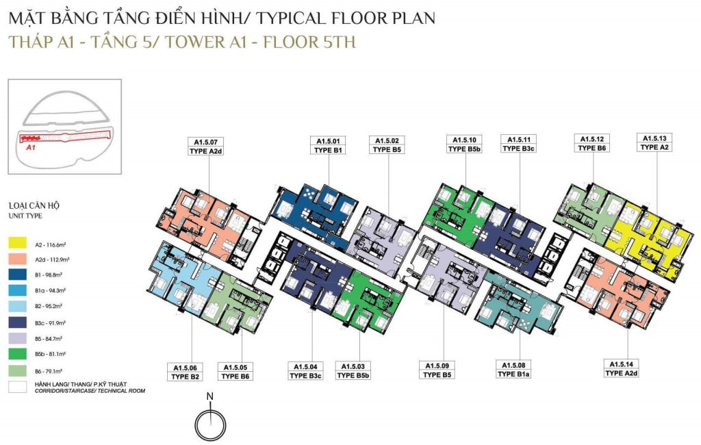 mat bang tang 5 block a1 chung cu diamond alnata