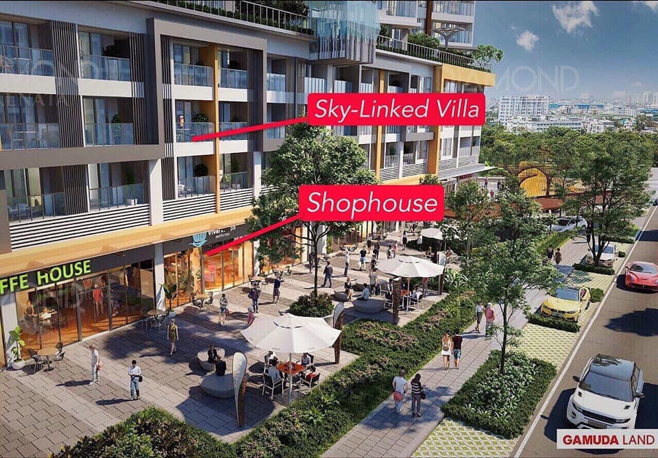 mặt bằng sky linked villa celadon city