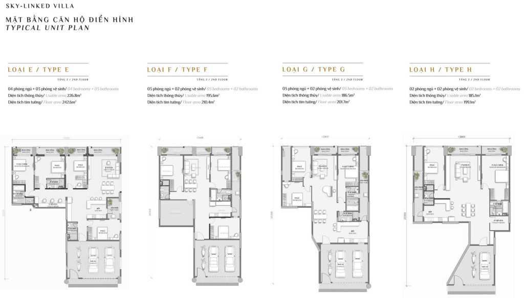 thiet ke can e f g h sky linked villa toa diamond alnata plus